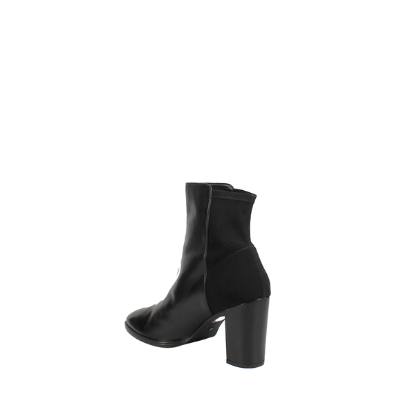 Stuart Weitzman | Harper High Heel Booties | Black - Picture 5 of 9